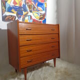 Vintage dresser of the 60s teak stamped
