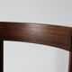 Série de 6 chaises scandinave palissandre Gessef