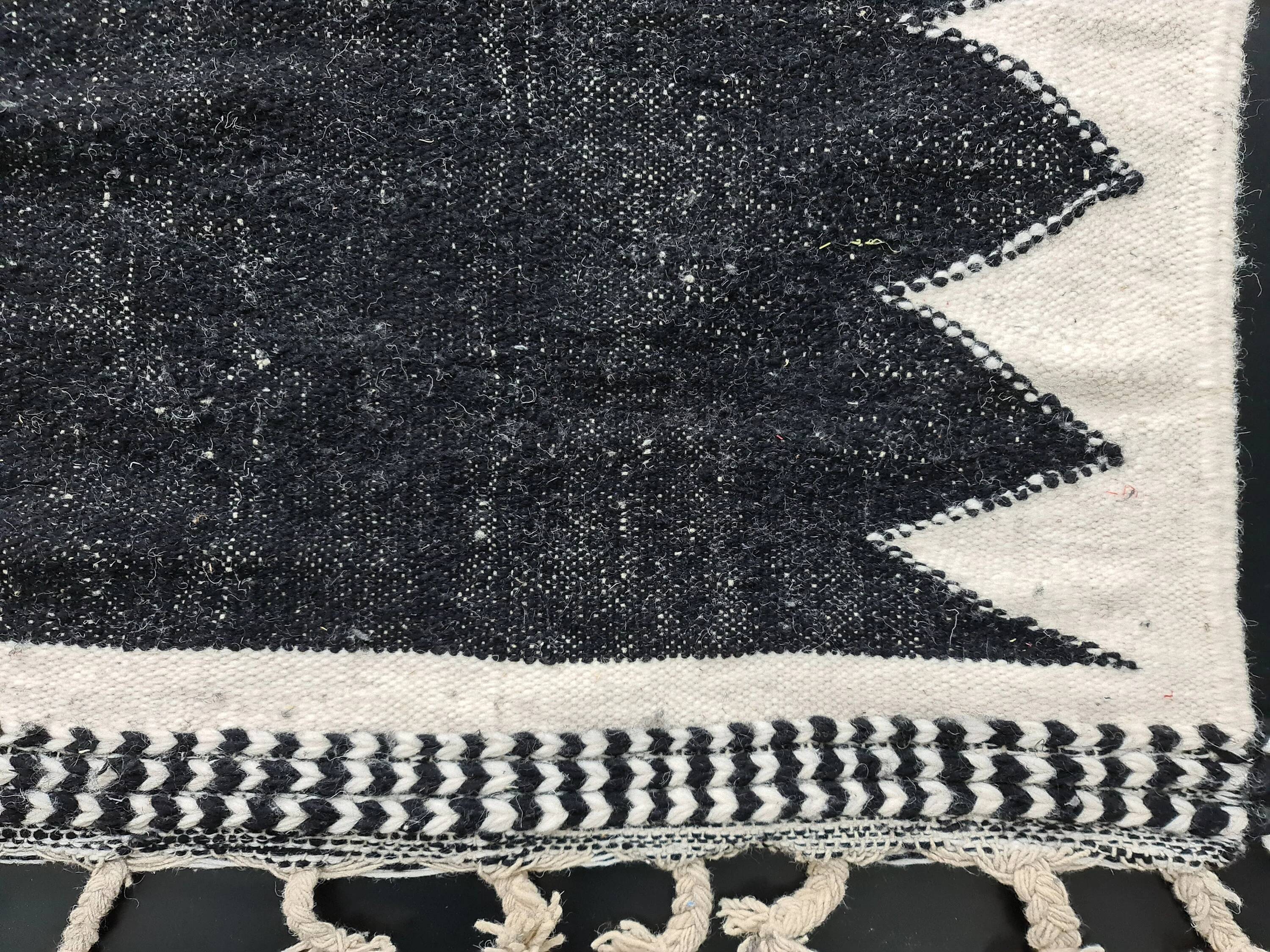 Authentic handmade Berber rug 3x2 m