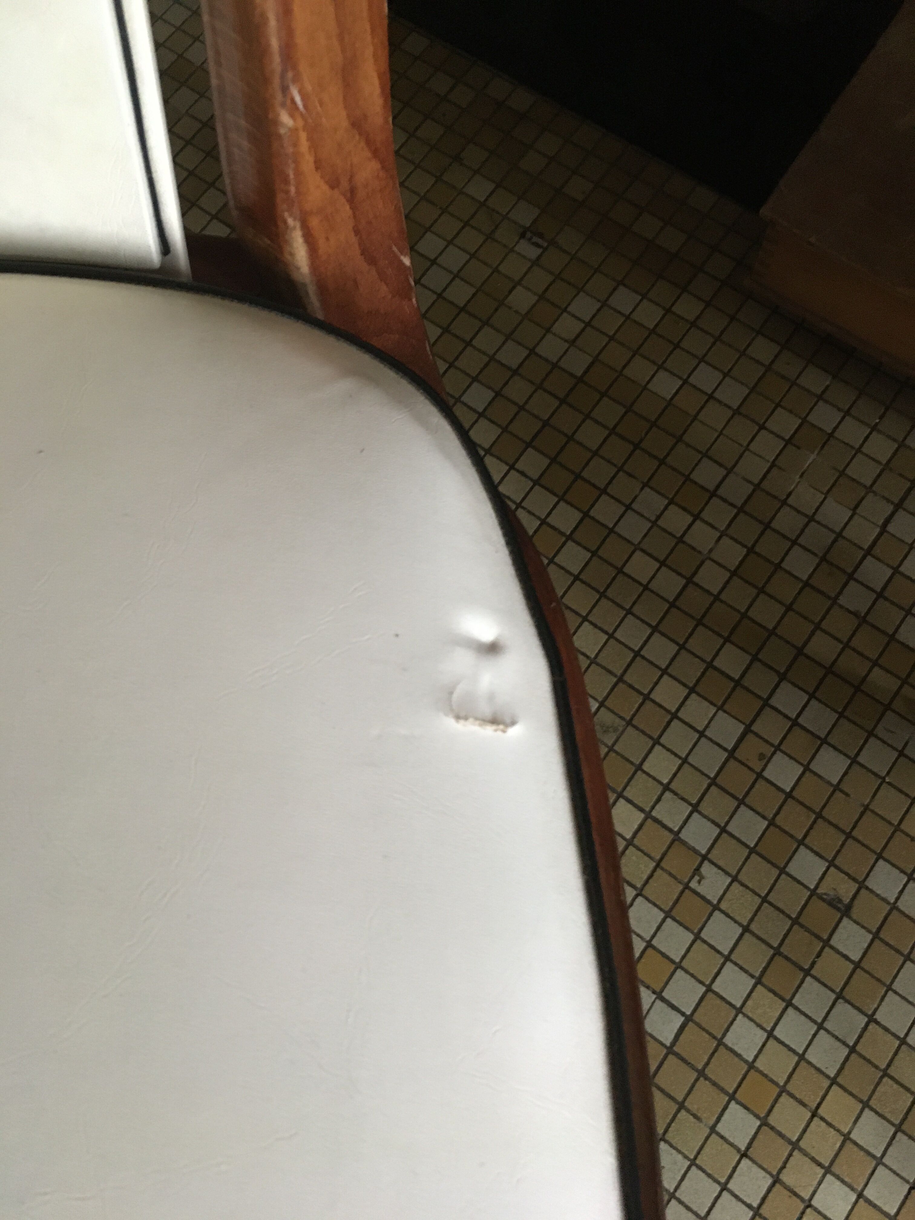 Trio of Monobloc chairs