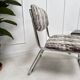 Paire de chauffeuses vintage