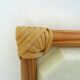 Bamboo and fiberglass tray