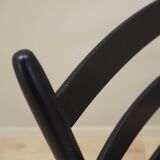 Fauteuil à bascule en hêtre, design danois, années 1970, production : Danemark