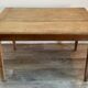Oak farmhouse table