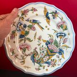 Lot 8 plate Gien cornucopia 23 and 25 cm