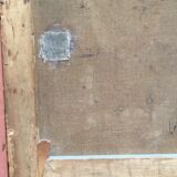 "Spanish beggar with bowl" oil on canvas 19th century