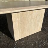 Table basse en travertin