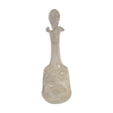 Carafe en verre décors muguet