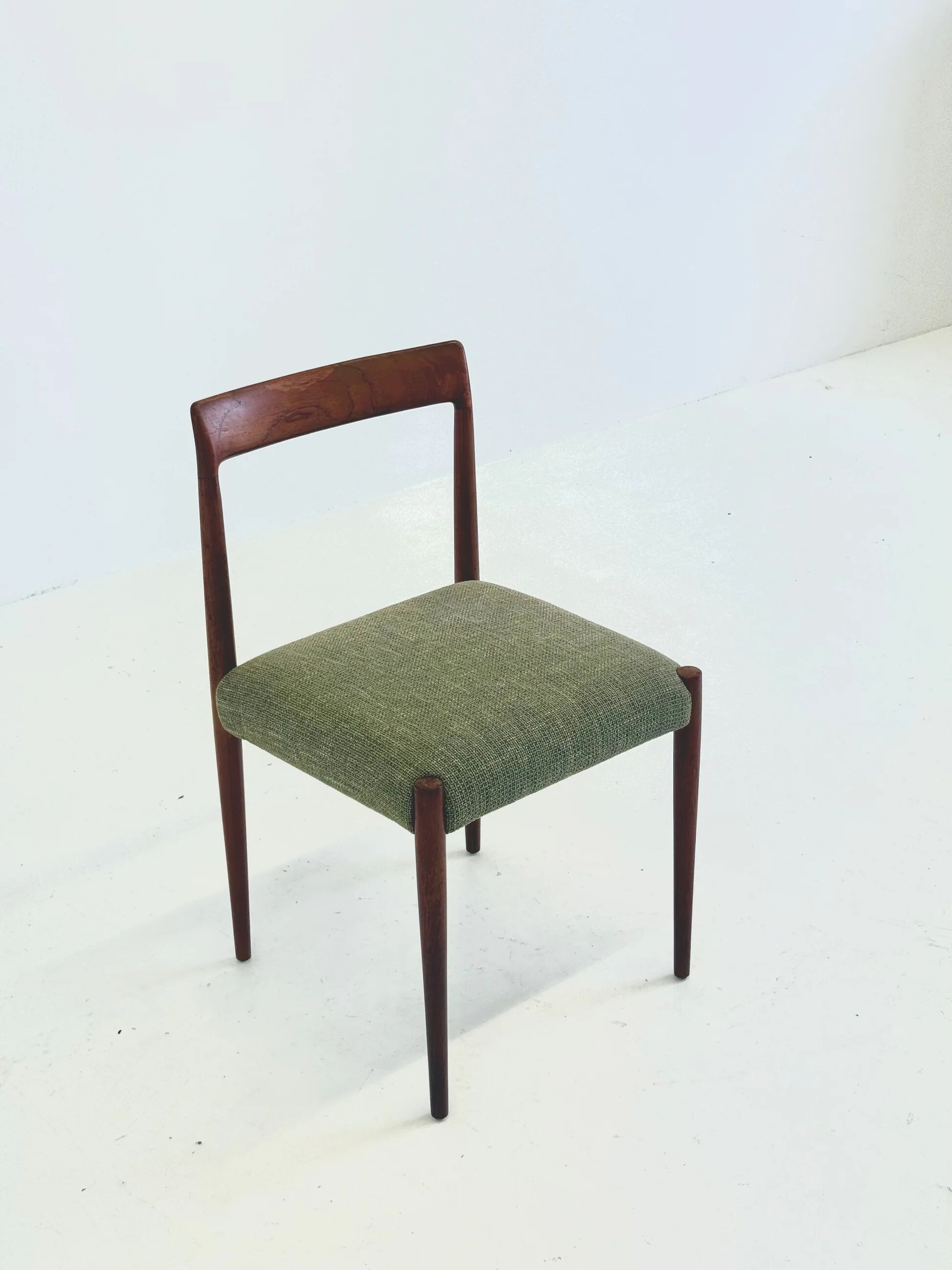 Vintage Lübke dining chair in teak wood