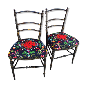 Paire de chaise Napoléon