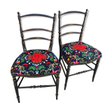 Paire de chaise Napoléon III