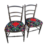 Pair of Napoleon III chairs