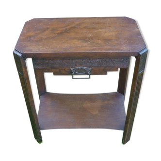 Bedside table in wood