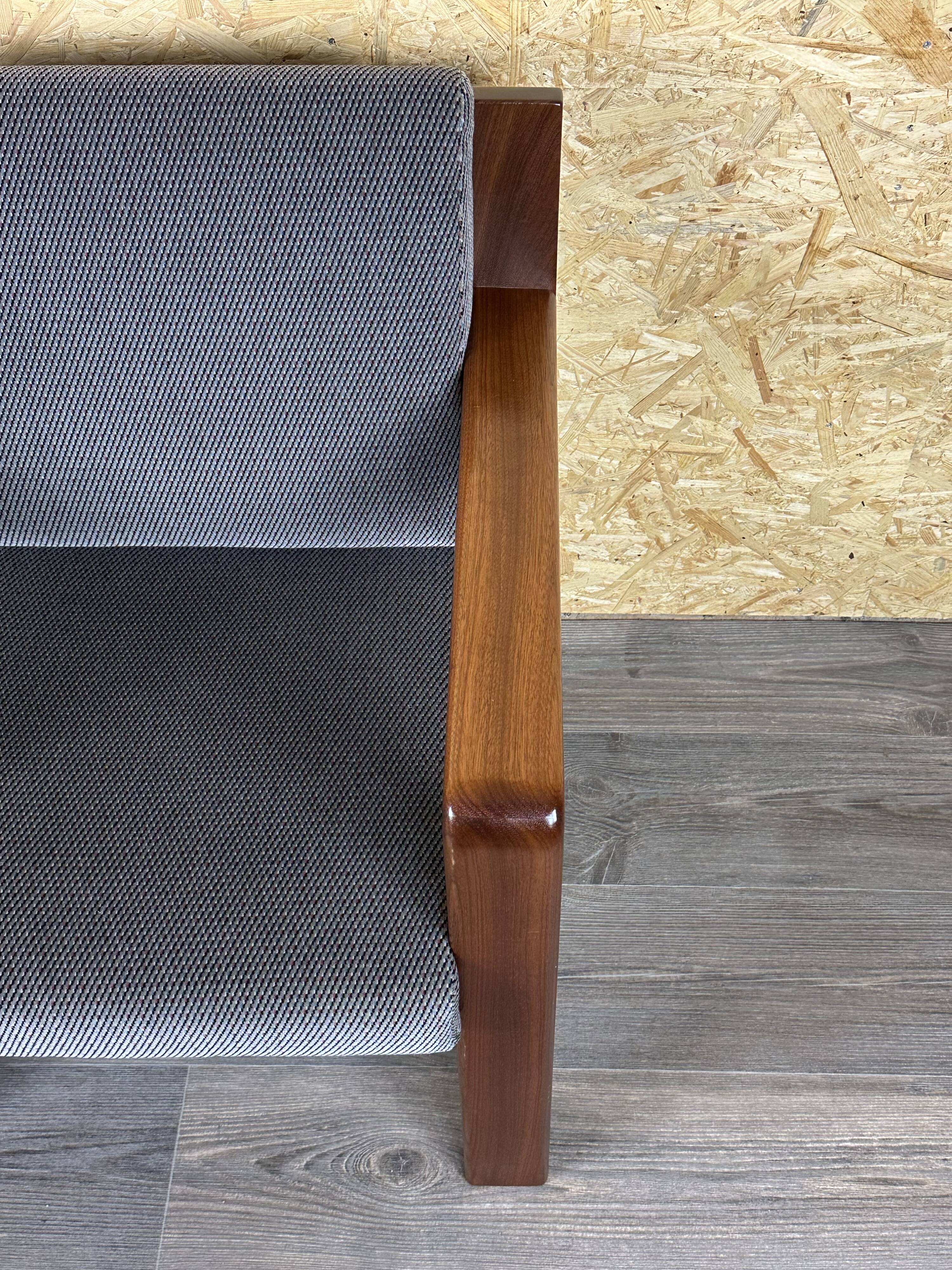 60s 70s Teak Easy Chair Lounge Chairs Danish Modern Design, Set of 2