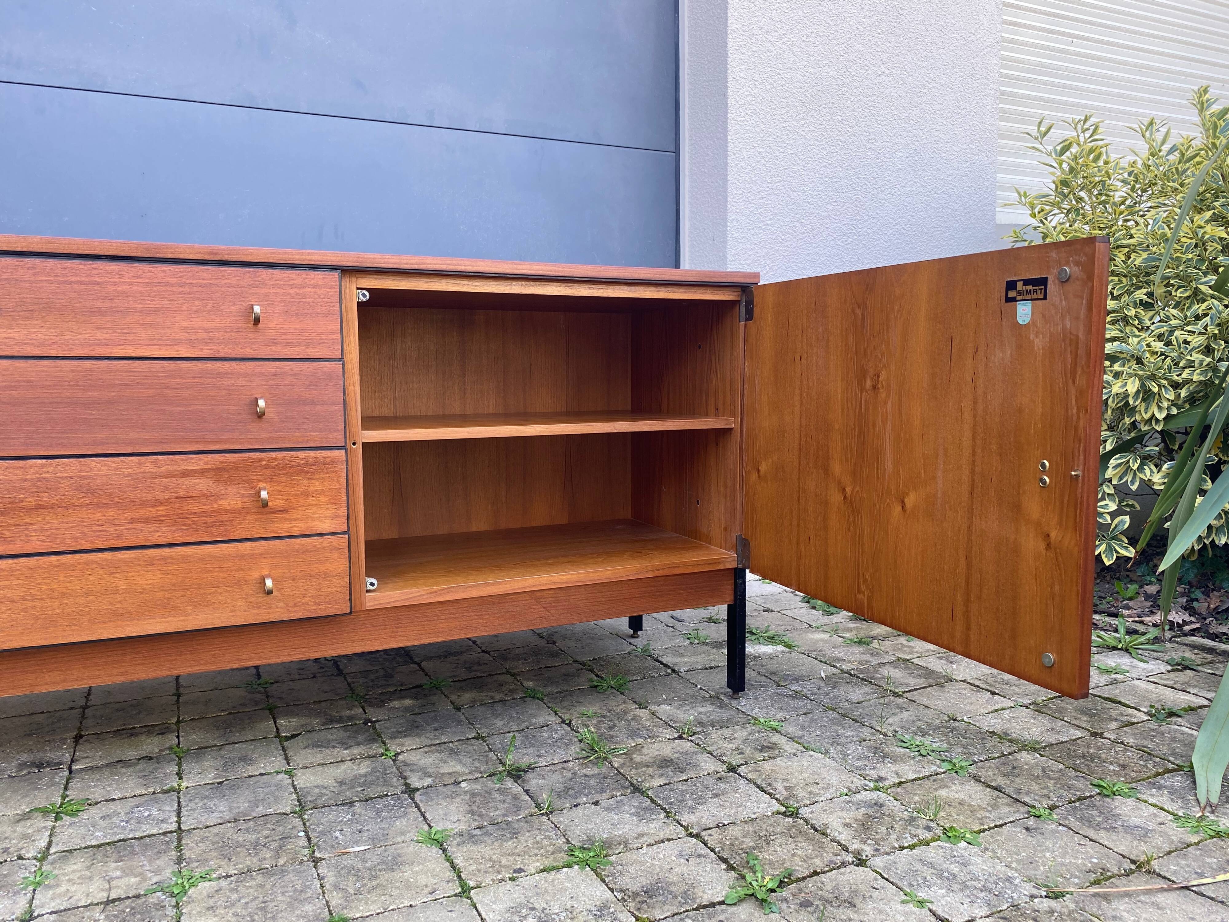 Vintage Scandinavian sideboard