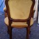 Fauteuil cabriolet style Louis XV