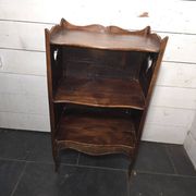 Open library in Louis XV style made of walnut.