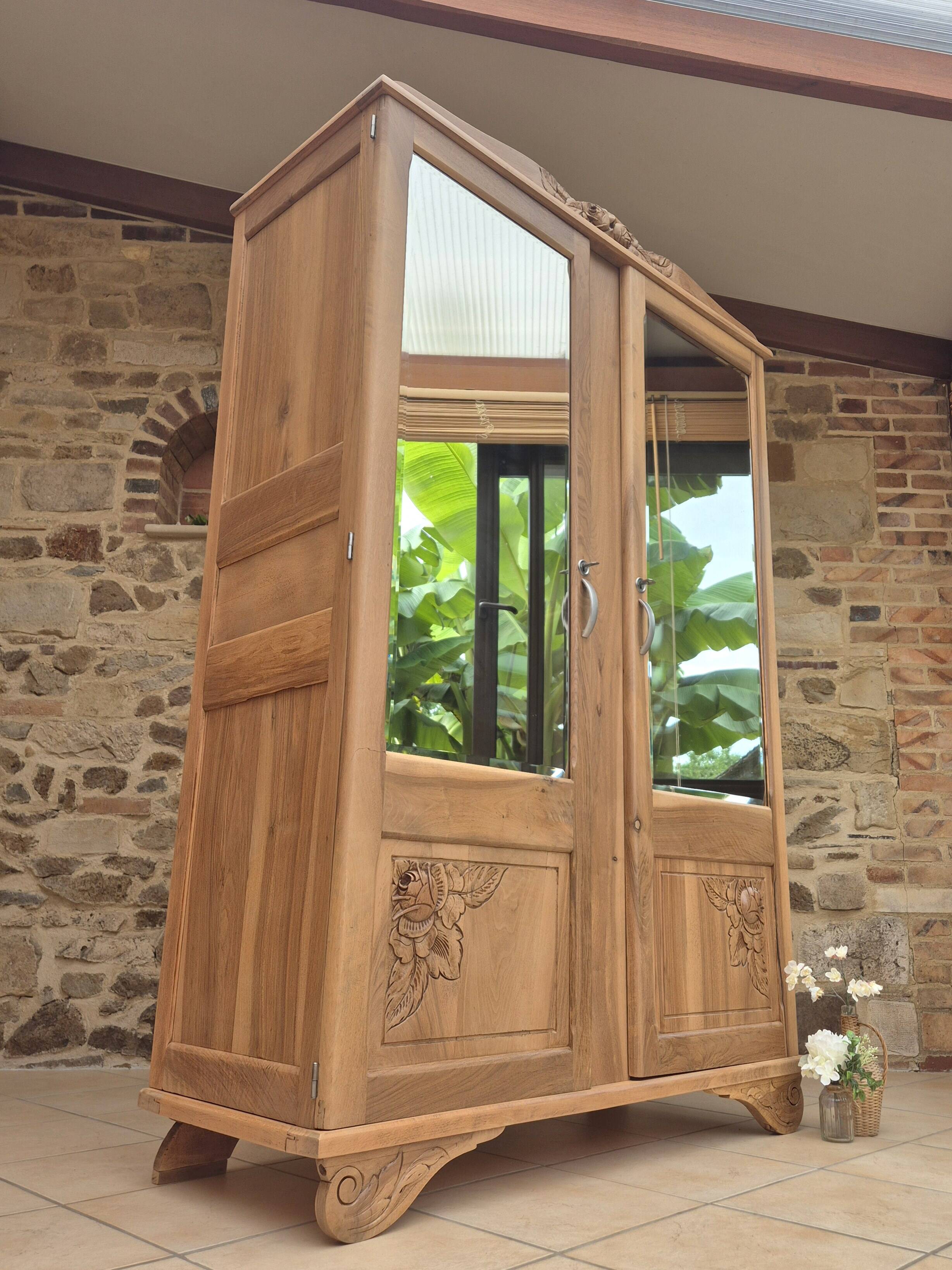 Parisian art deco wardrobe