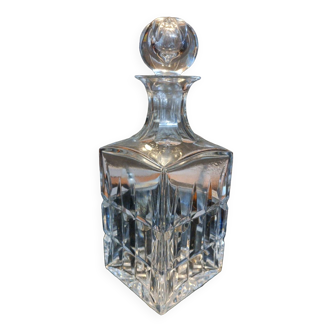 Saint Louis crystal whiskey decanter, Manathan model
