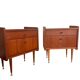 MDK Belgium bedside tables, 1960s