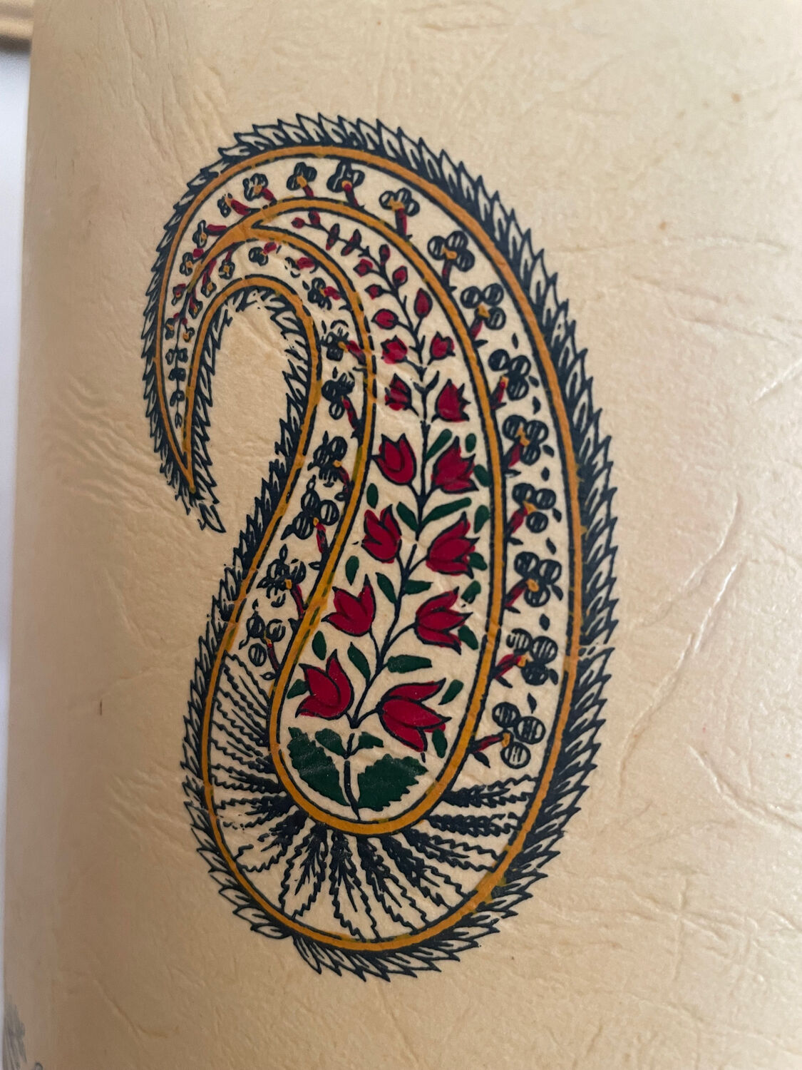 Old earthenware lamp from Gien
