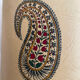 Old earthenware lamp from Gien