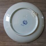 Assiette bleu décorative murale