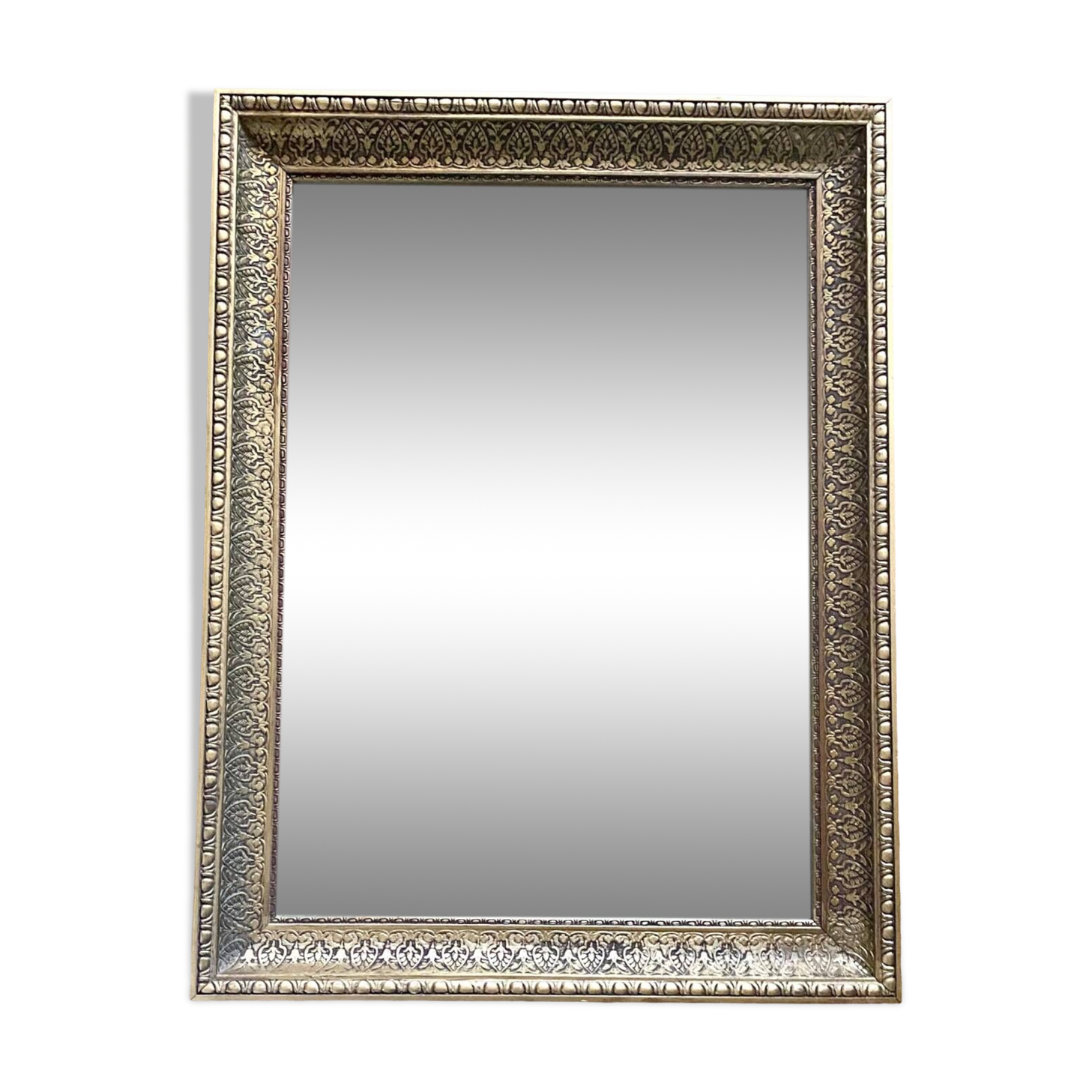 Large gilded wood mirror
