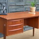 Bureau danois en teck double faces