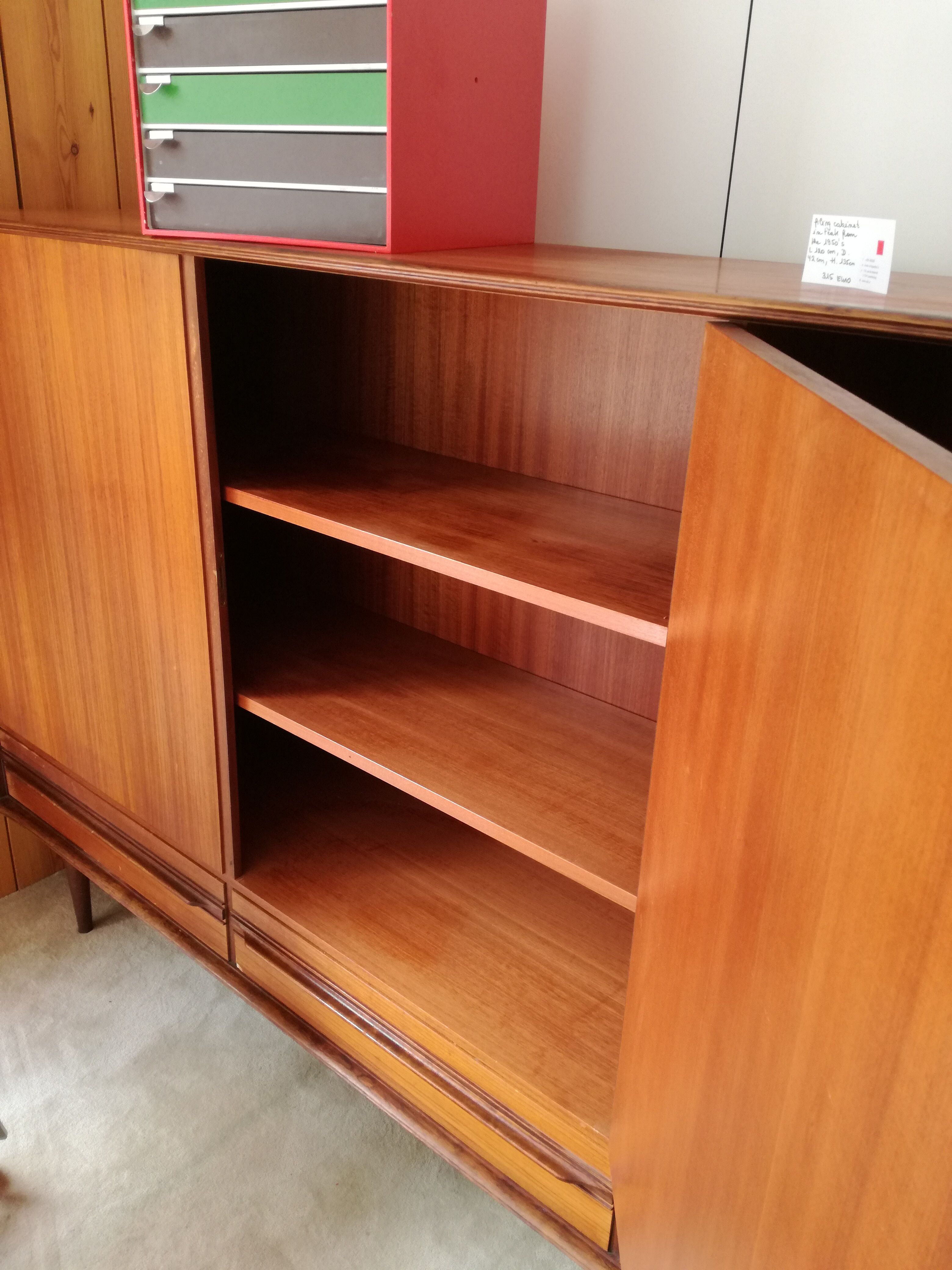 Furnished in teak 50s