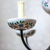 Faience Pendant Lamp, 1960s