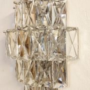 Kinkeldey glass wall lamp, Germany, 1970