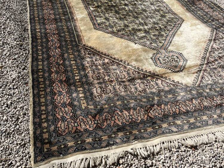 Large Persian wool rug