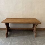 Raw oak coffee table