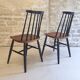 Paire de chaises Fanett, design Ilmari Tapiovaara, 1960