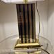 Lampe Le Dauphin doré et argenté