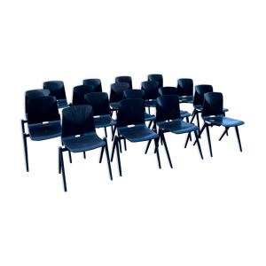 lot de 18 chaises Galvanitas,