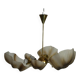 Shell-shaped Murano chandelier