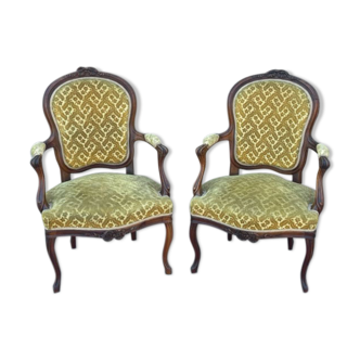 Pair of armchairs