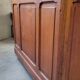 Shop counter display cabinet with old drawers, 1900s