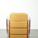Fauteuil Art Déco jaune de luxe et bien entretenu