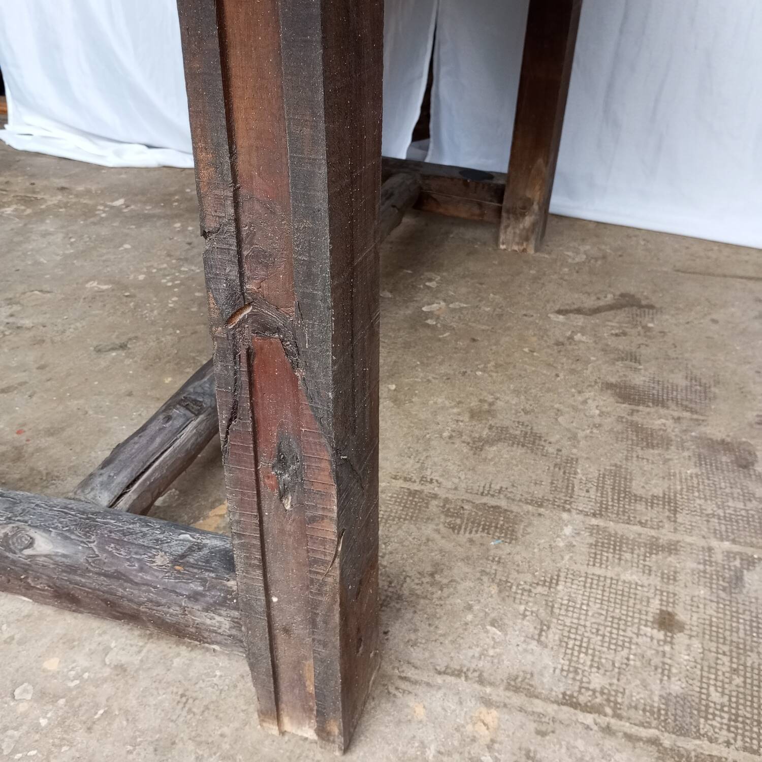 Brutalist Farmhouse Table