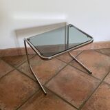 Set of 3 vintage nesting tables. 1970.