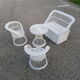 Trunk show white rattan for kids with bench seats and table