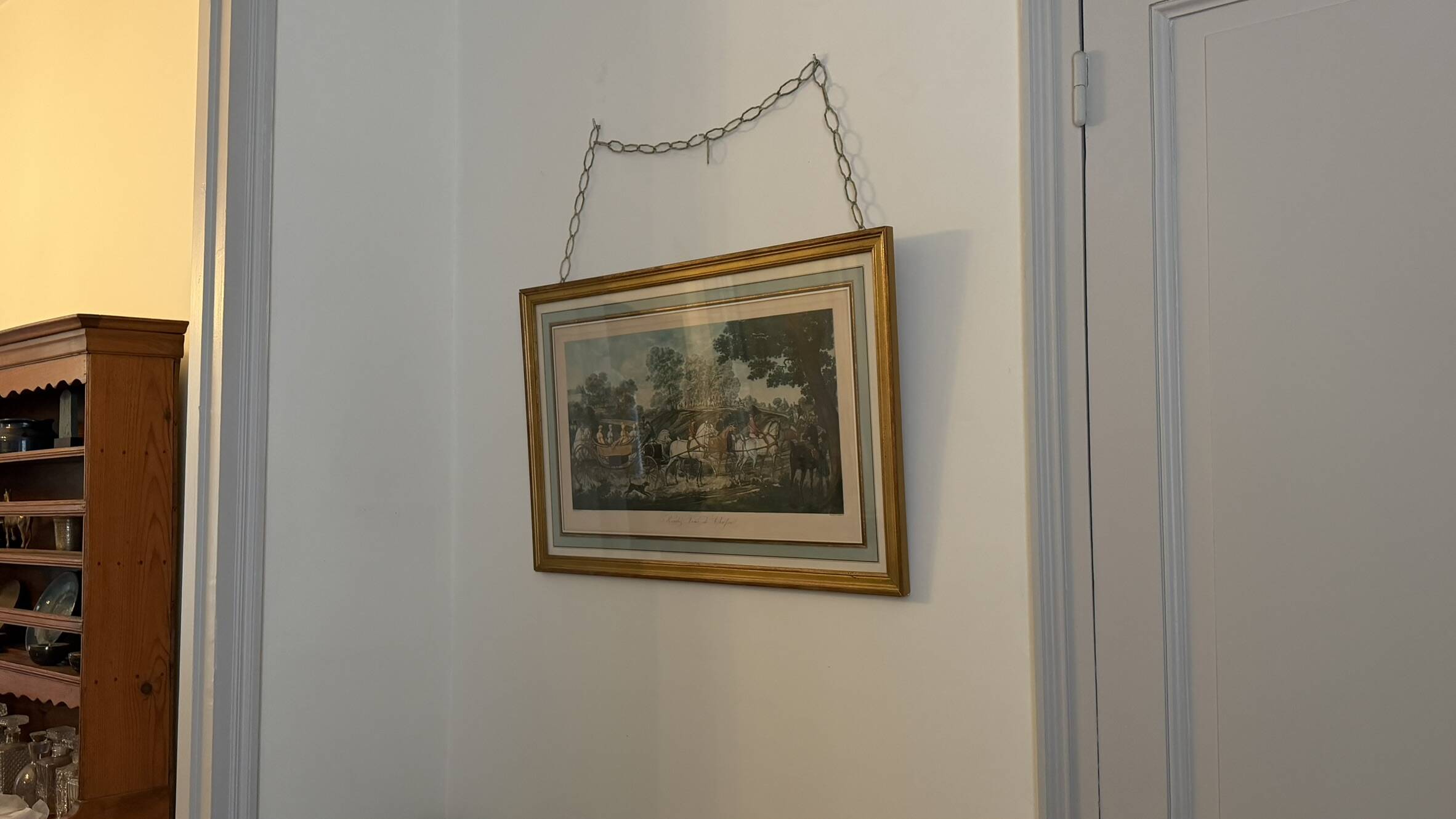 Framed print 'Hunting Rendezvous'