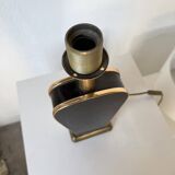 Diderot Sarco black and gold lacquered table lamp