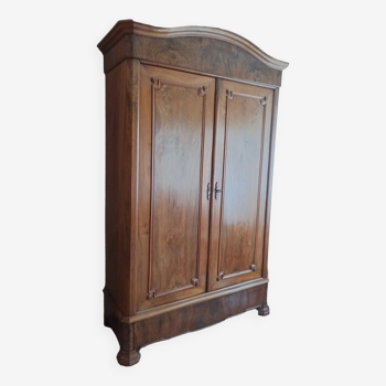 Louis Philippe walnut wardrobe