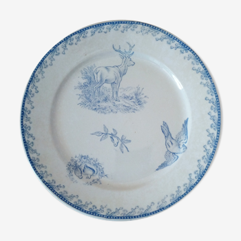 9 Pexonne plates, hunting