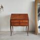 Bureau de pente en bois naturel