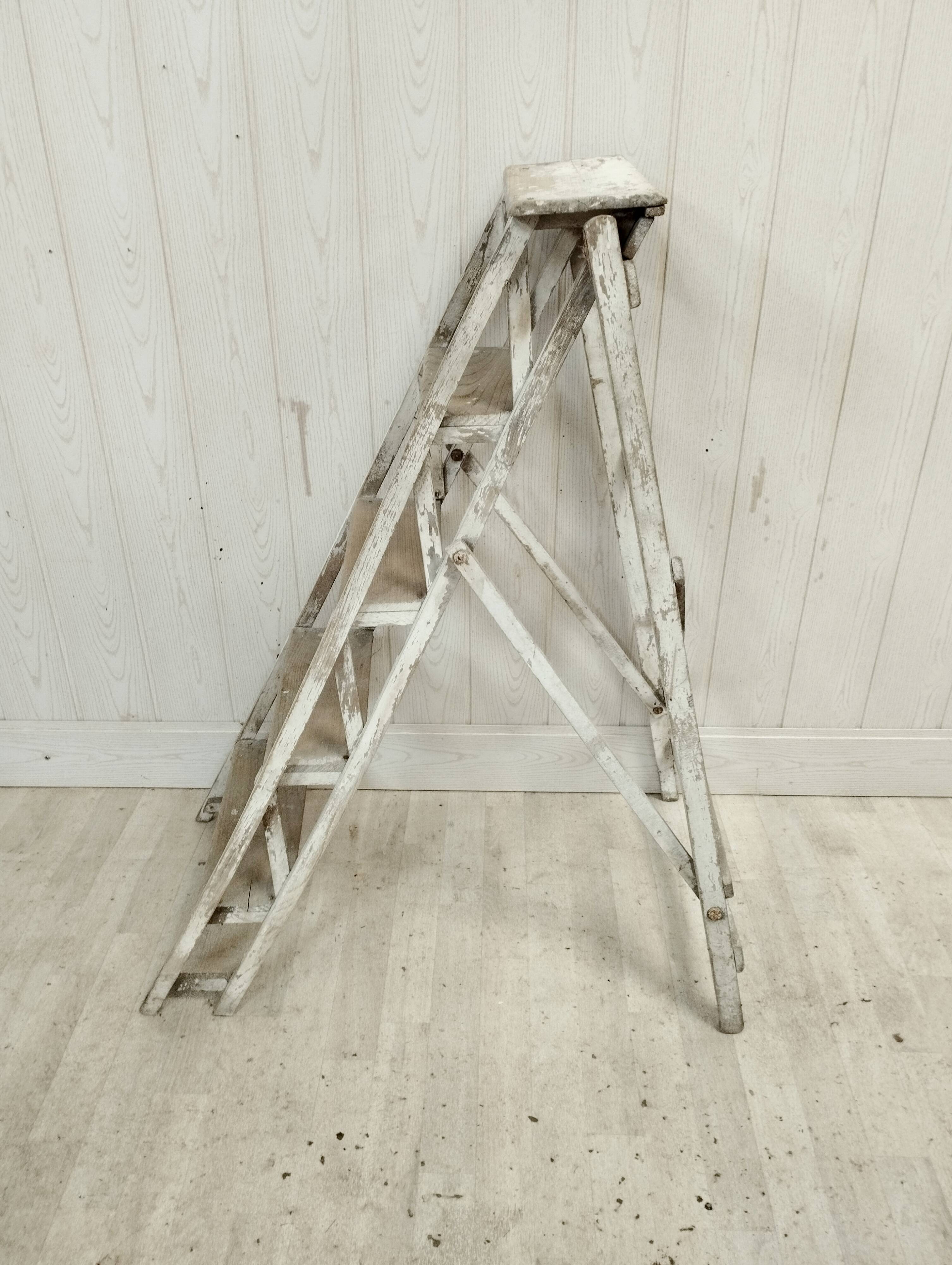 Old painter's stepladder